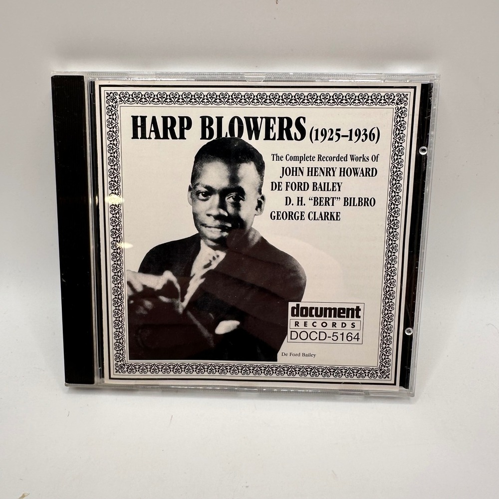 Harp Blowers 1925-1936 CD Document Records DOCD-5164 De Ford Bailey NM RARE OOP